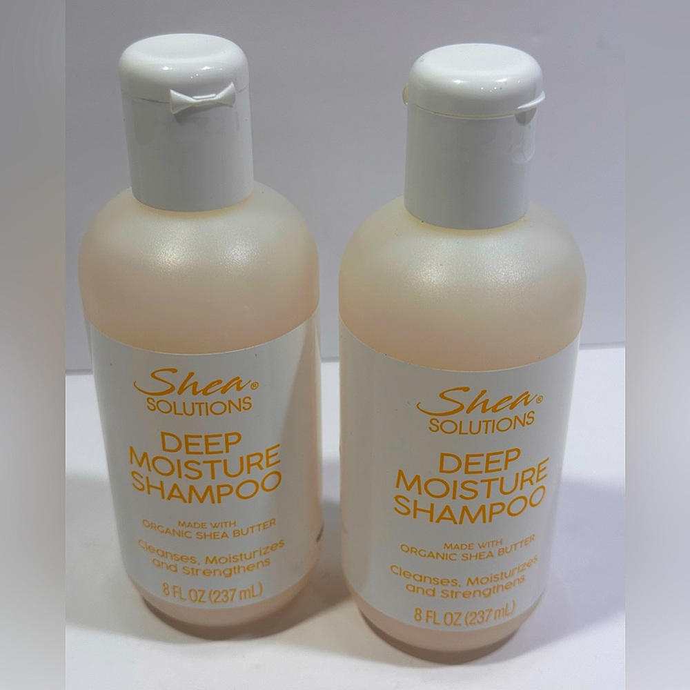 Shea Solutions Deep Moisture Shampoo 8fl Oz.
Set of 2